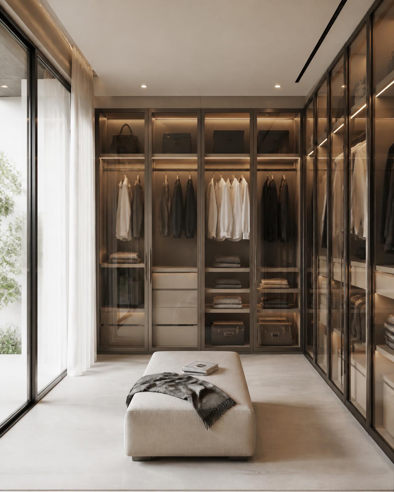 Dressing la comandă cu iluminare integrată